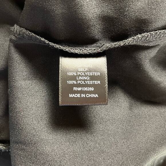 TRIXXI Plus Sized Black Multi Color Floral A-Line Sweetheart Neck Dress Sz 2X - Picture 6 of 7